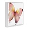 Stupell Industries Chic Pink Butterfly Framed Giclee Wall Art Design by Birch&Ink